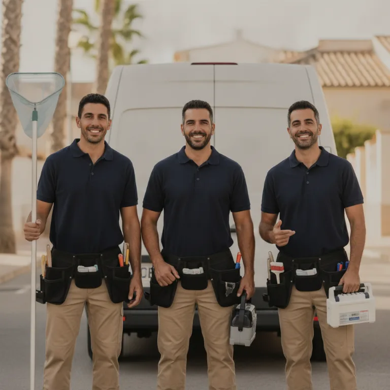 Mantenimiento de Piscinas equipo en Ventas